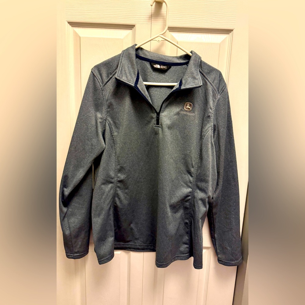 John Deere Tnf Quarter-Zip Pullover - image 1